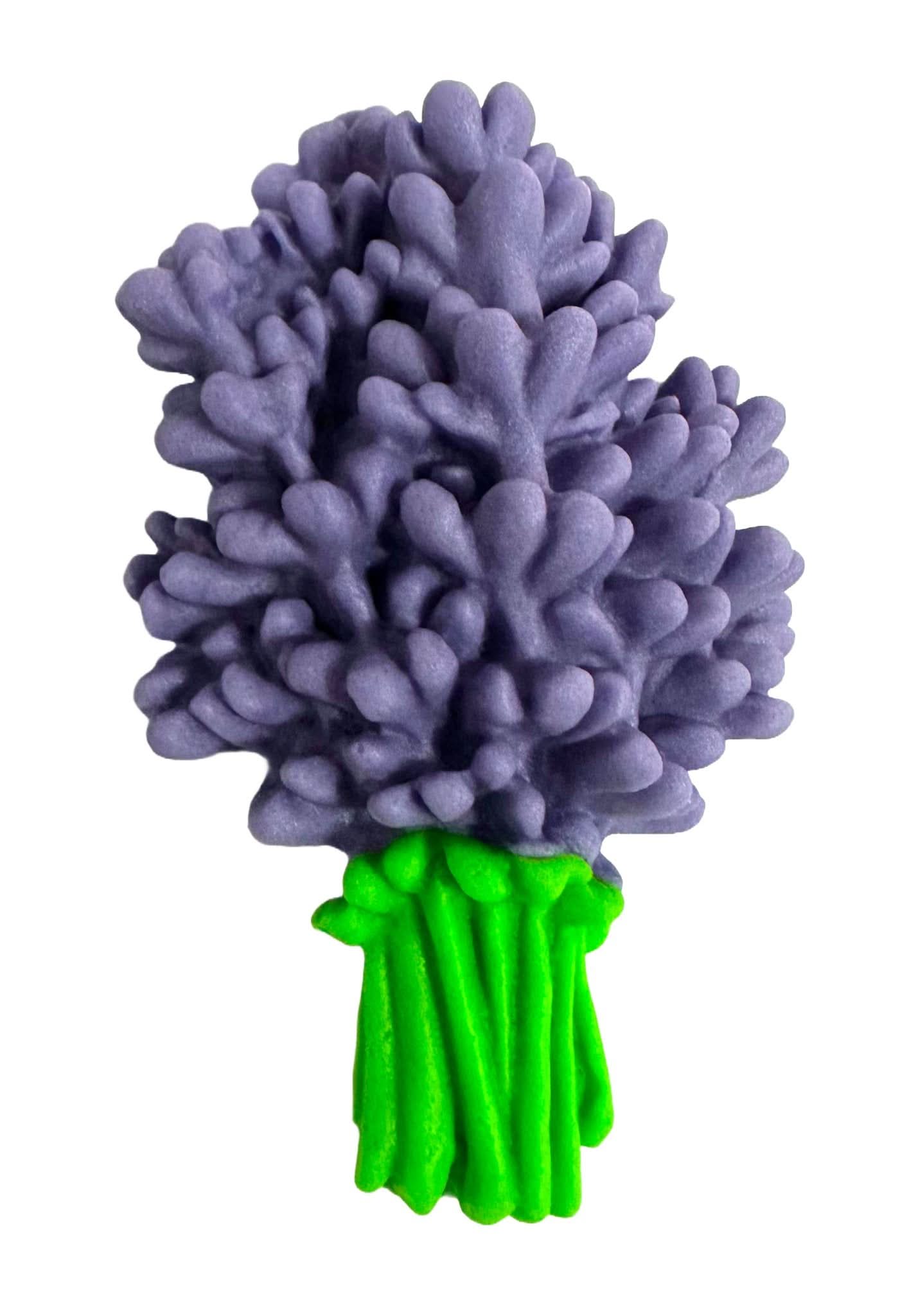 Eetbare suikerdecoratie, Lavendelboeket Decoraties van Sugar Paste Nati Shop
