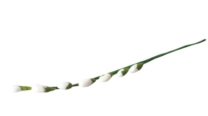 Eetbare suikerdecoratie, Takje met knoppen Nati Shop