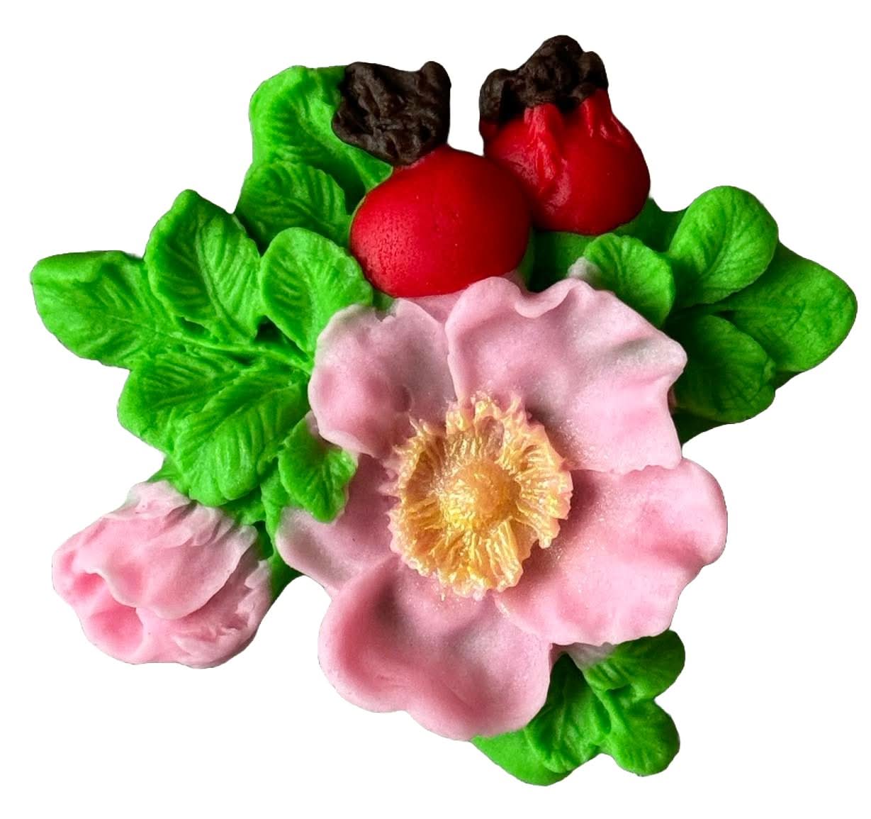 Eetbare suikerdecoratie, Klaprozentak Decoraties van Sugar Paste Nati Shop