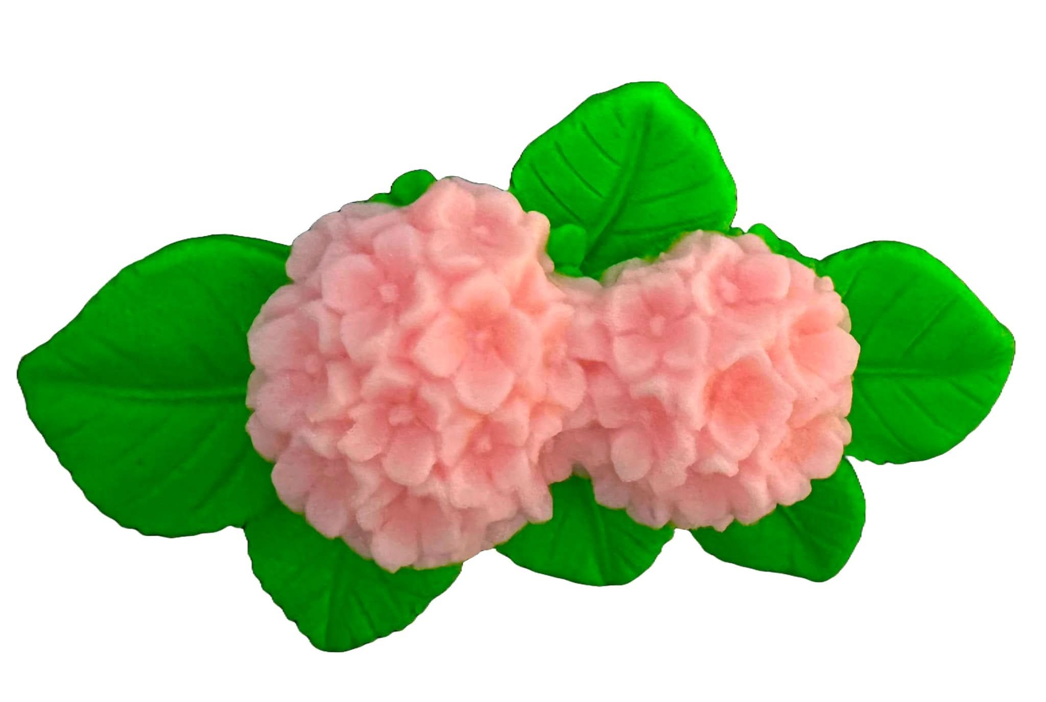 Eetbare suikerdecoratie, Hortensiadecoraties van Sugar Paste Nati Shop