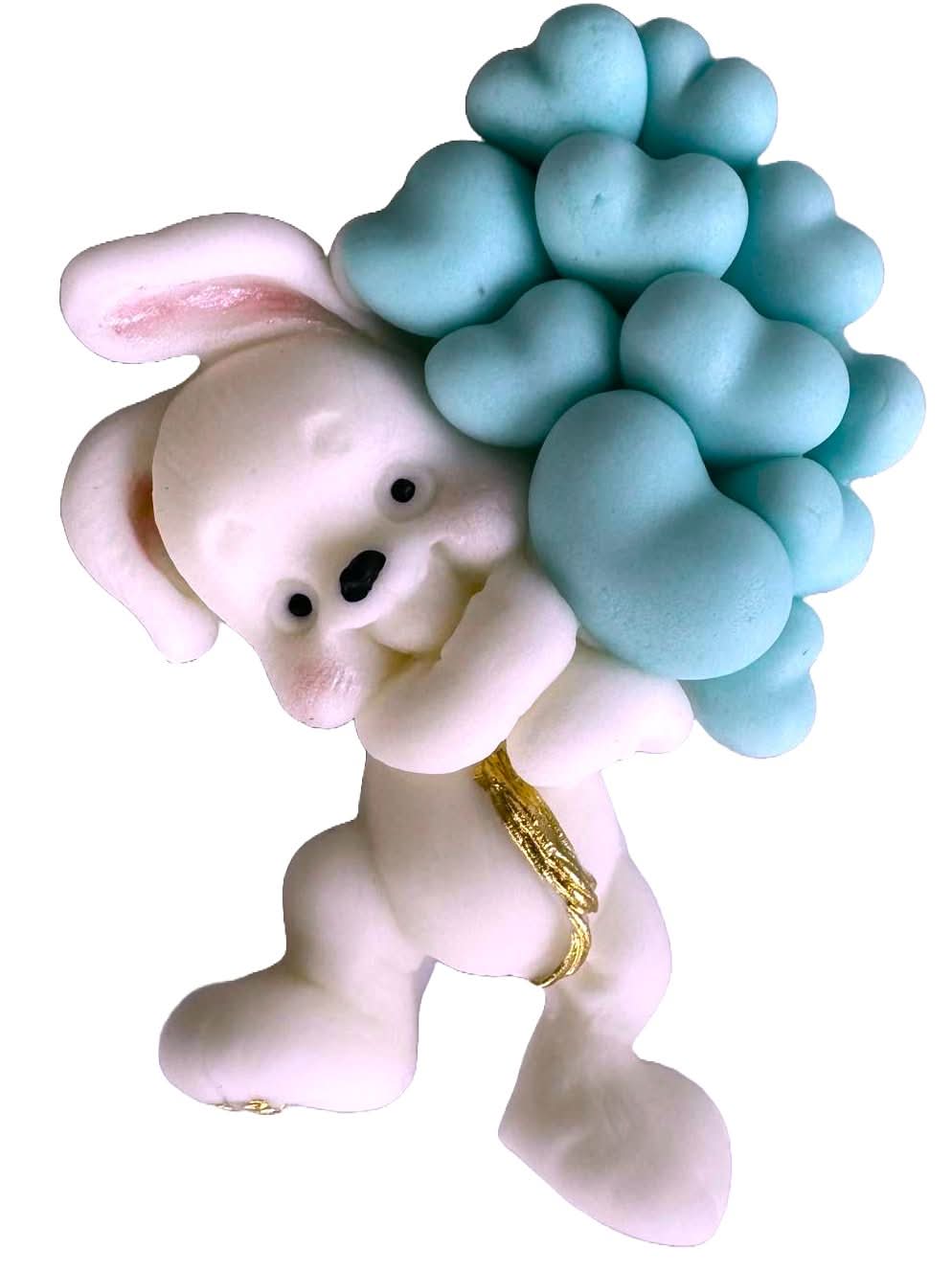 Eetbare suikerdecoratie, Bunny Decorations van Sugar Paste Nati Shop