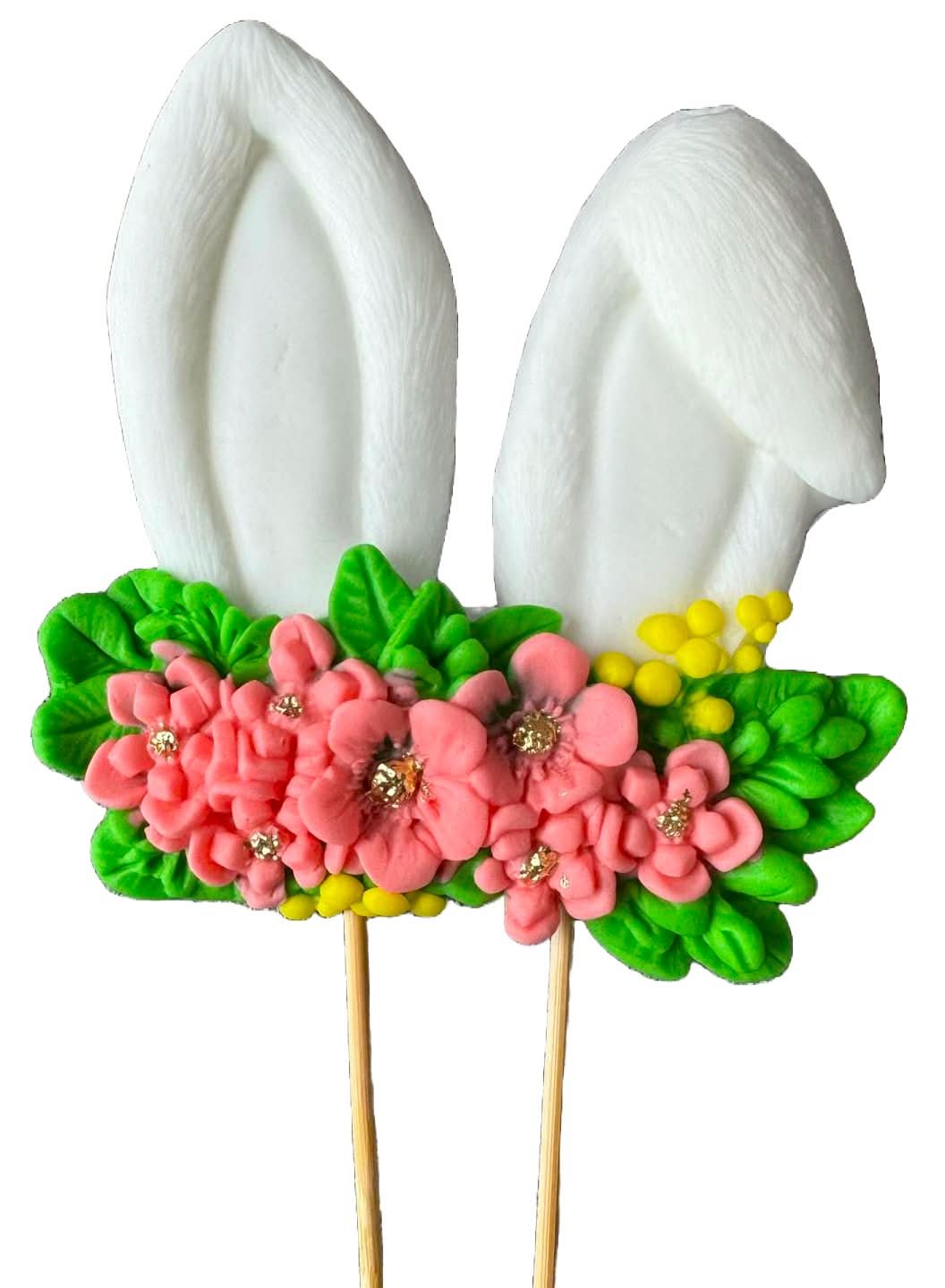 Eetbare suikerdecoratie, Bunny Decorations van Sugar Paste Nati Shop