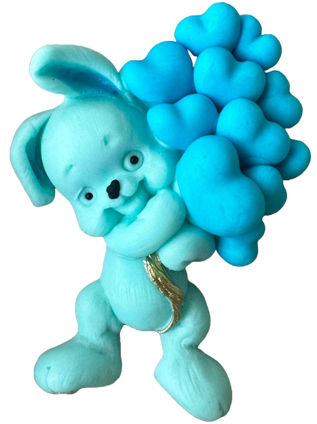 Eetbare suikerdecoratie, Bunny Decorations van Sugar Paste Nati Shop