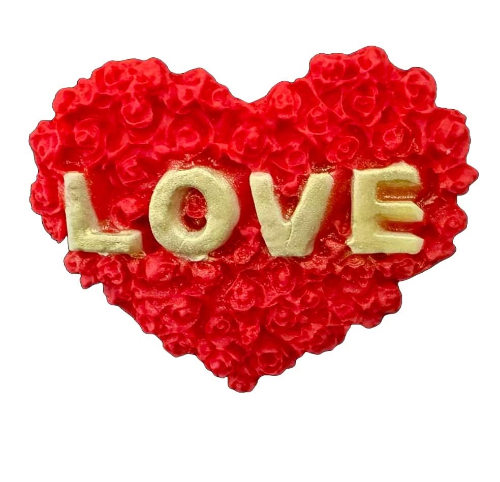 Eetbare suikerdecoratie, Love Sugar Paste Decorations Nati Shop