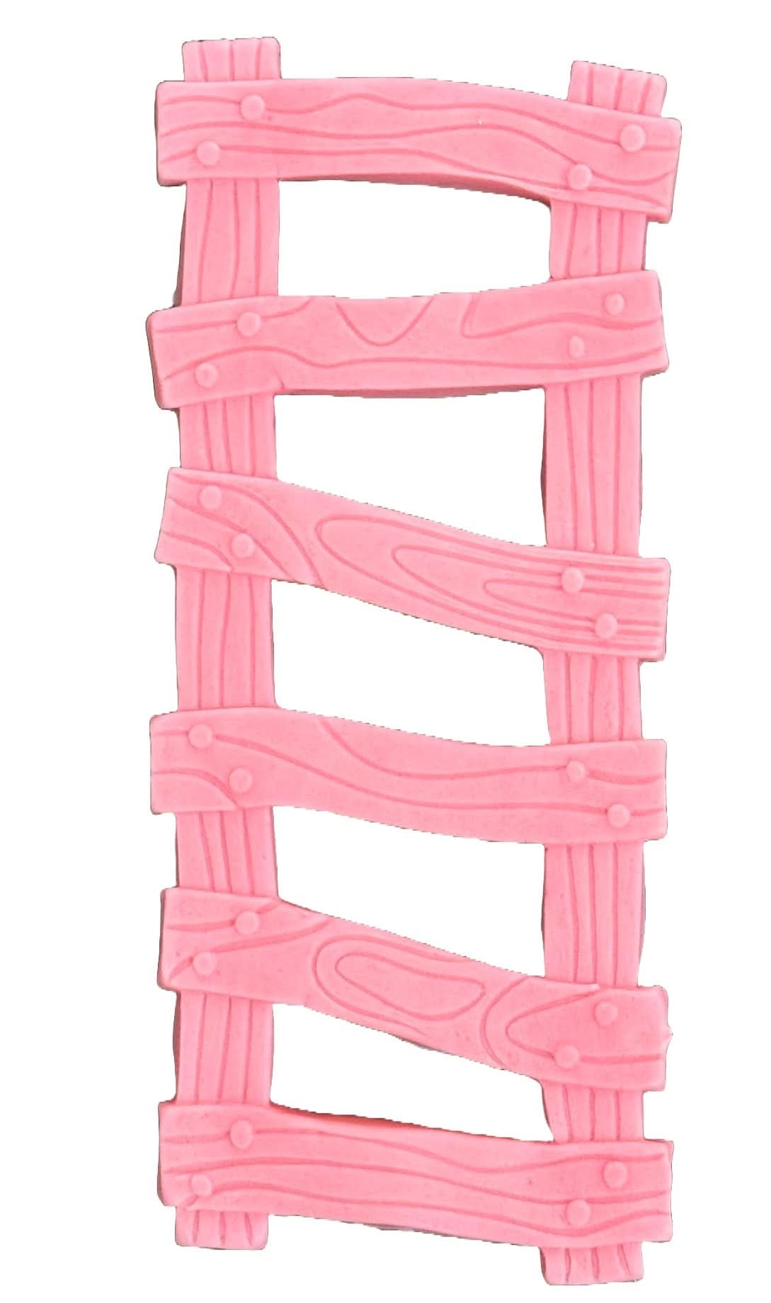 Eetbare suikerdecoratie, roze ladder Decoraties van Sugar Paste Nati Shop