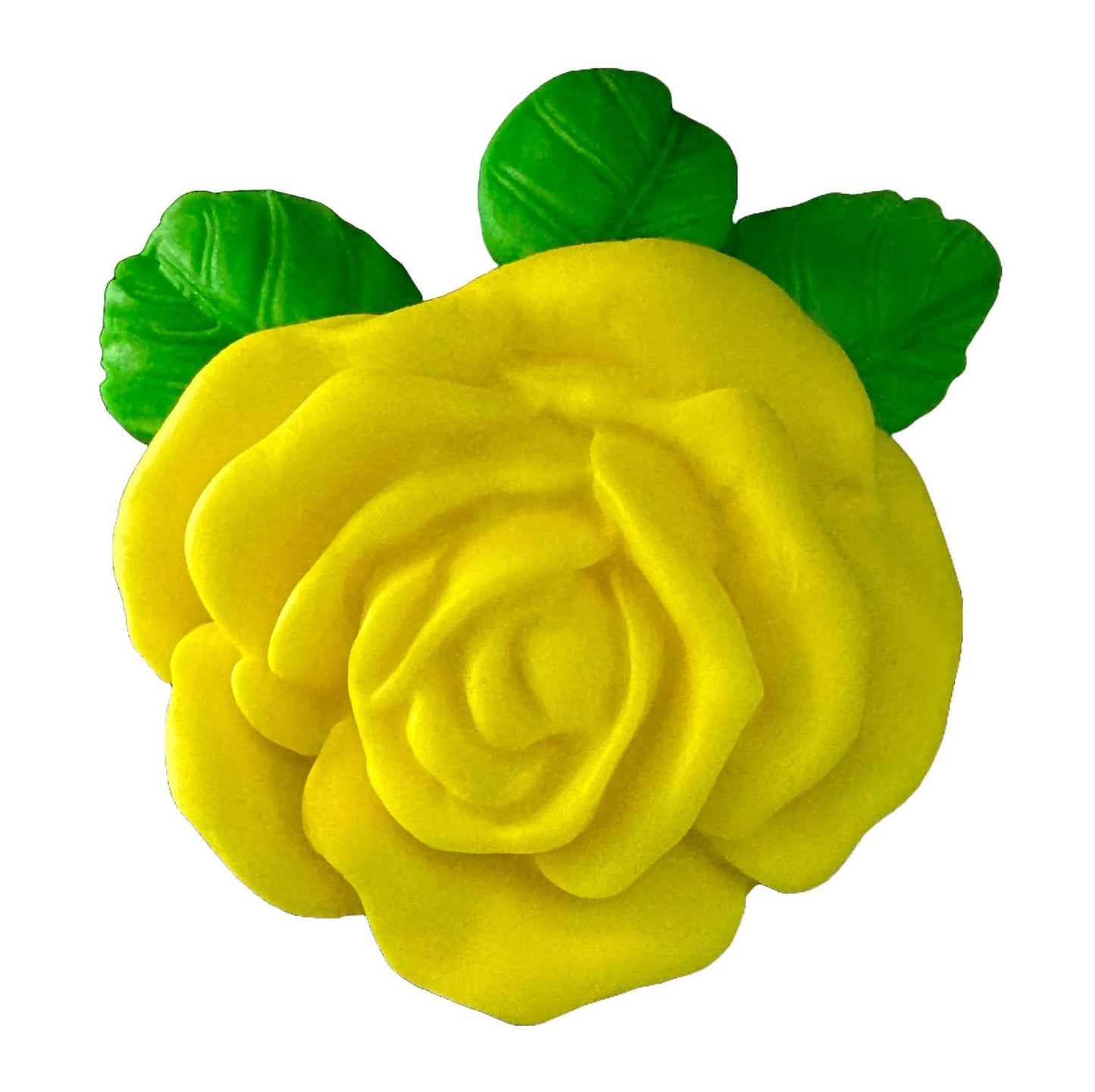 Eetbare suikerdecoratie, gele rozendecoraties van Sugar Paste Nati Shop