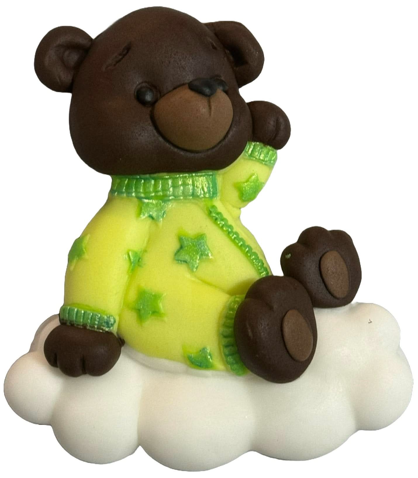 Eetbare suikerdecoratie, Beer op de wolk Decoraties van Sugar Paste Nati Shop