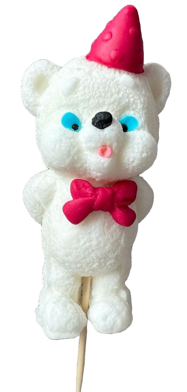 Eetbare suikerdecoratie, teddybeer Decoraties van Sugar Paste Nati Shop