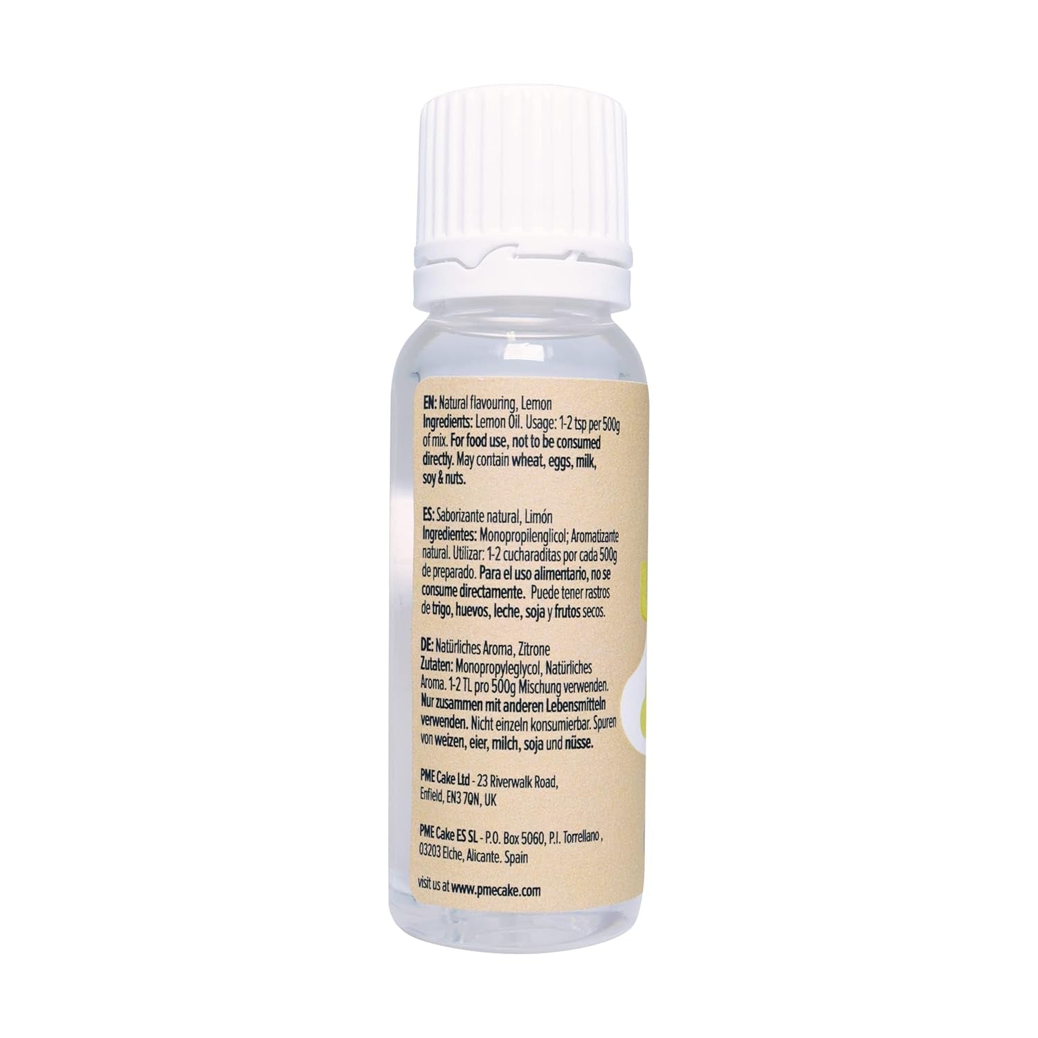 100% natuurlijke citroensmaak, 25 ml (pak van 2) Zoetstoffen Naty Shop