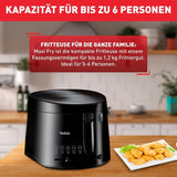 Tefal Maxi Fry Fryer, Cool Wall Technology, 1,2 kg, regelbare thermostaat Apparaten Naty Shop