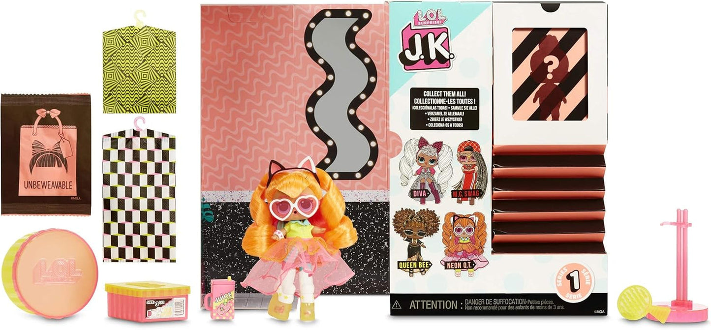 LOL Verrassing! 570776E7CAZ JK mini-modepop - 15 verrassingen, kleding en accessoires - verzamelobjecten - Neon QT