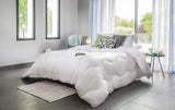 Blanrève - Dekbed Aerelle Blauw - Zeer zacht - donzig en comfortabel - Eenpersoonsbed - Eco Responsible - Comfortvezel voelt goed aan, 140 X 200 Cm Dekbedden en dekbedden Naty Shop