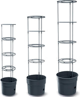 Prosperplast tomatenzaailingenpotten met traliewerk – Stevige kunststof plantenbak | Antraciet | Weer- en UV-bestendig | 29,5 x 115,2cm | Ideaal voor de tuin en terras
