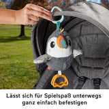 FISHER-PRICE Flap & Go Toekan - Wandelwagenknuffel Bevordert de fijne motoriek en zintuiglijke vaardigheden bij pasgeborenen vanaf de geboorte HNX66 Babyspeelgoed Naty Shop
