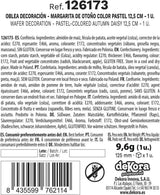 dekora - Reuzebloem 12,5 cm - Herfstdahlia - Glutenvrij, lactosevrij, veganistisch - Taartdecoraties voor bruiloften, verjaardagen en desserts - Gemakkelijk te gebruiken Naty Shop Suikerpasta