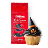 Dekora - Witte suikerpasta-fondant 150g - Perfect voor taarten en bakdecoraties - Gluten- en lactosevrij - Vanillesmaak - Zacht, flexibel en gemakkelijk te vormen voor creatieve decoraties Naty Shop Zwarte Suikerpasta