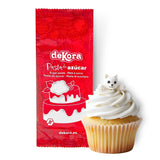 Dekora - Witte suikerpasta-fondant 150g - Perfect voor taarten en bakdecoraties - Gluten- en lactosevrij - Vanillesmaak - Zacht, flexibel en gemakkelijk te vormen voor creatieve decoraties Naty Shop Witte Suikerpasta