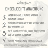 Dekozauber24 couverturedruppels, wit, 500g, met witte chocolade- en vanillesmaak, Deco Melts-chips, magnetronbestendig, voor cake pops, cakes, vlaaien, vlaaien, dripping of icing Naty Shop Suikerpaste