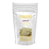 Dekozauber24 couverturedruppels, wit, 500g, met witte chocolade- en vanillesmaak, Deco Melts-chips, magnetronbestendig, voor cake pops, cakes, taarten, vlaaien, dripping of icing Naty Shop Witte suikerpasta