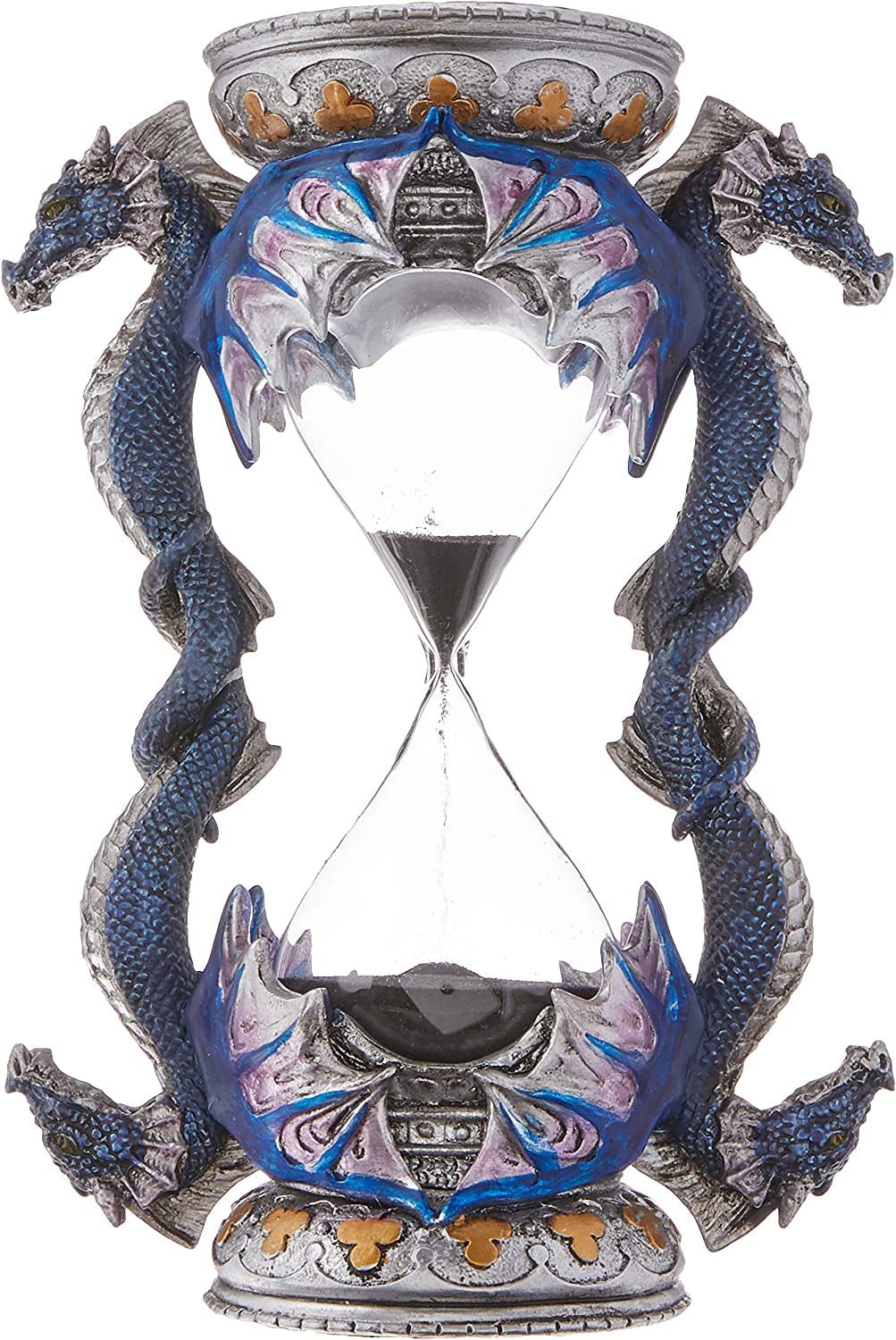 Design Toscano Zandloperbeeld met gotische decoratie, polyresin, full colour, 15 cm Beeldjes en sculpturen Naty Shop