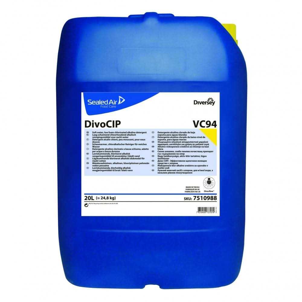 Professioneel desinfecterend wasmiddel DivoCip 20L Detergenti Nati Shop