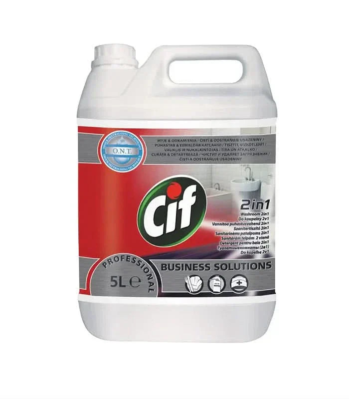 Cif Professioneel 2in1 badkamerwasmiddel 5L Detergenti Naty Shop