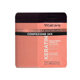 | Keratine versterkend haarmasker voor broos en beschadigd haar met keratine en arginine voor sterker en zachter haar 4 x 500 ml Naty Shop haarmasker 25 ml (24 stuks) Masker