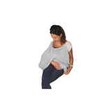 Voedingshanddoek, wit Accessoires voor babyvoeding en borstvoeding Naty Shop Grijs