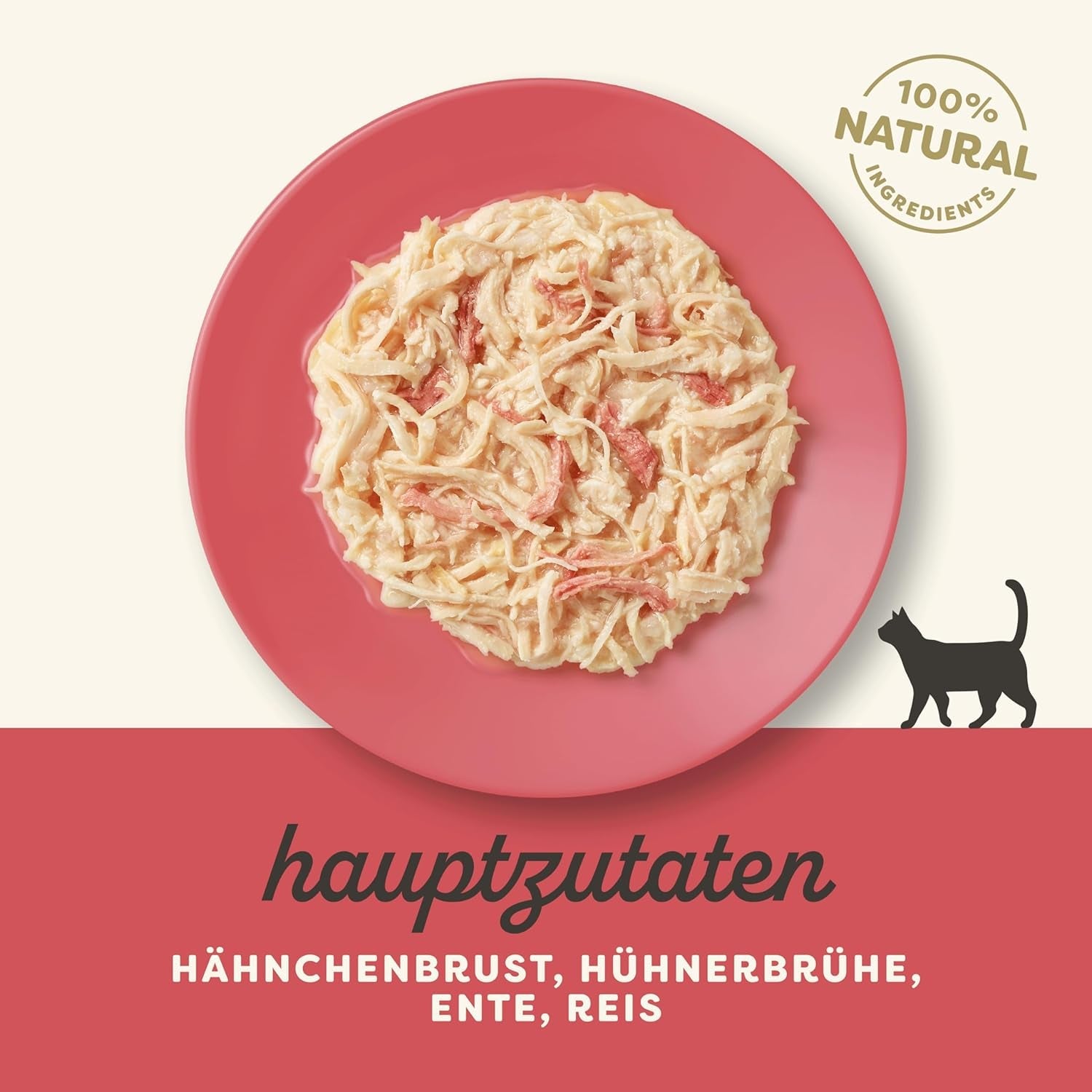 Applaws Premium natuurlijk natvoer voor katten, kip met eend in soep, blik 70 g (24x70 g)