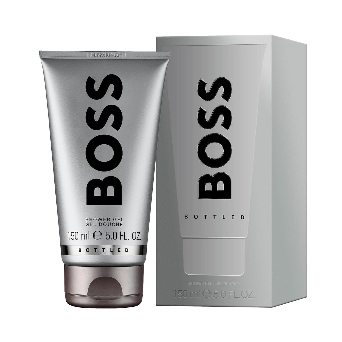 BOSS, douchegel, houtachtige oriëntaalse geur voor mannen met tonen van kaneel en muskus, 150 ml Douche en bad Naty Shop