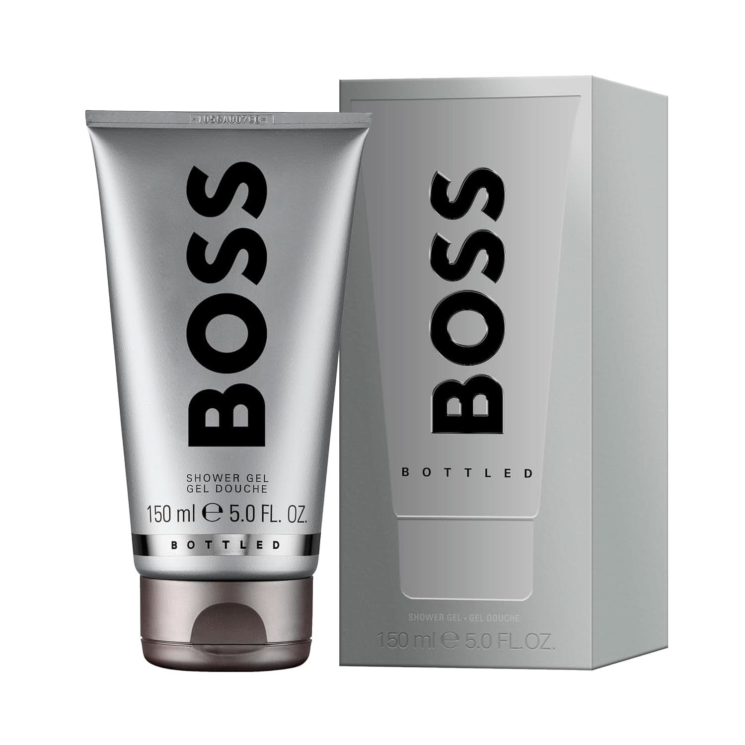 BOSS, douchegel, houtachtige oriëntaalse geur voor mannen met tonen van kaneel en muskus, 150 ml Douche en bad Naty Shop