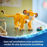 LEGO Ç€ Disney Simba, de welp van de leeuwenkoning, bouwspeelgoed voor kinderen, fantasiespeelset met de figuur van de leeuw, cool cadeau-idee voor meisjes en jongens vanaf 6 jaar, kinderspeelgoed 43243 Bouwsets Beuche den LEGO-Store