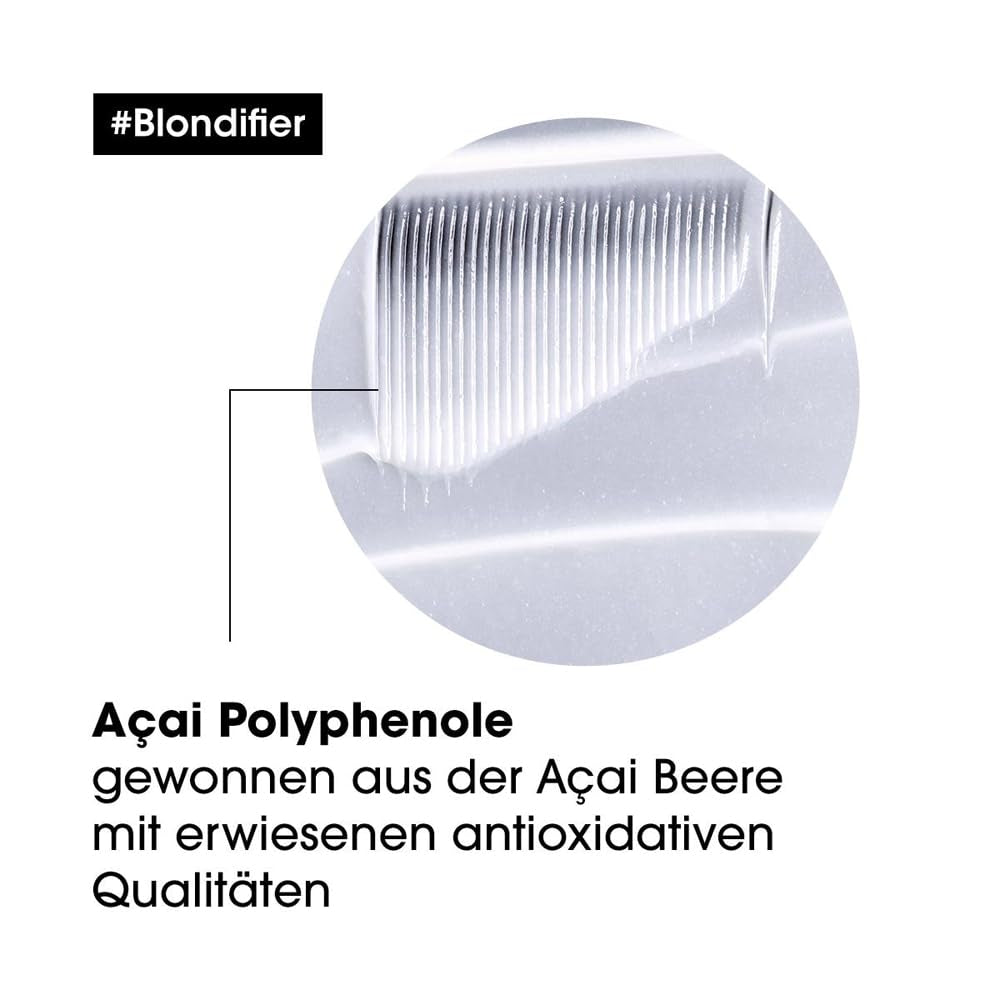 L'Oréal Professionnel | Voedend masker voor blond en geblondeerd haar, Açai-fruitextract, Serie Expert, blondmasker Naty Shop haarmasker