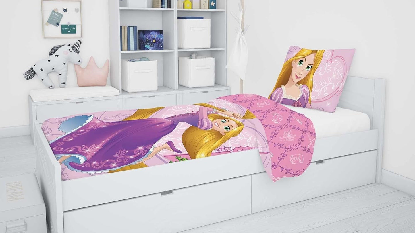 Kinderbedlinnen met rits, met Disney figuren, katoenen Beddengoed - kinderen Naty Shop