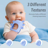 akolik Baby Bijtring 0 3 6 9 Maanden Bijtring Speelgoed en Hulp BPA Gratis Baby Bijtring Tandjes Mitts Voedsel Veilig Geschenken voor pasgeborenen
