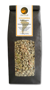 Rauwe koffie - Groene koffie Kenia, India, Brazilië (verlaagd pakket groene koffiebonen 3x500g) - GMP-certificaat