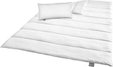 Beddengoedset Traumnacht Groen - Dekbed voor alle seizoenen 135X200 Cm + kussen 80X80 Cm, duurzaam met microvezelhoes, geproduceerd volgens de Duitse kwaliteitsnorm Dekbedden en dekbedden Naty Shop Beddengoedset voor alle seizoenen (deken + kussen 40X80) 135 X 200