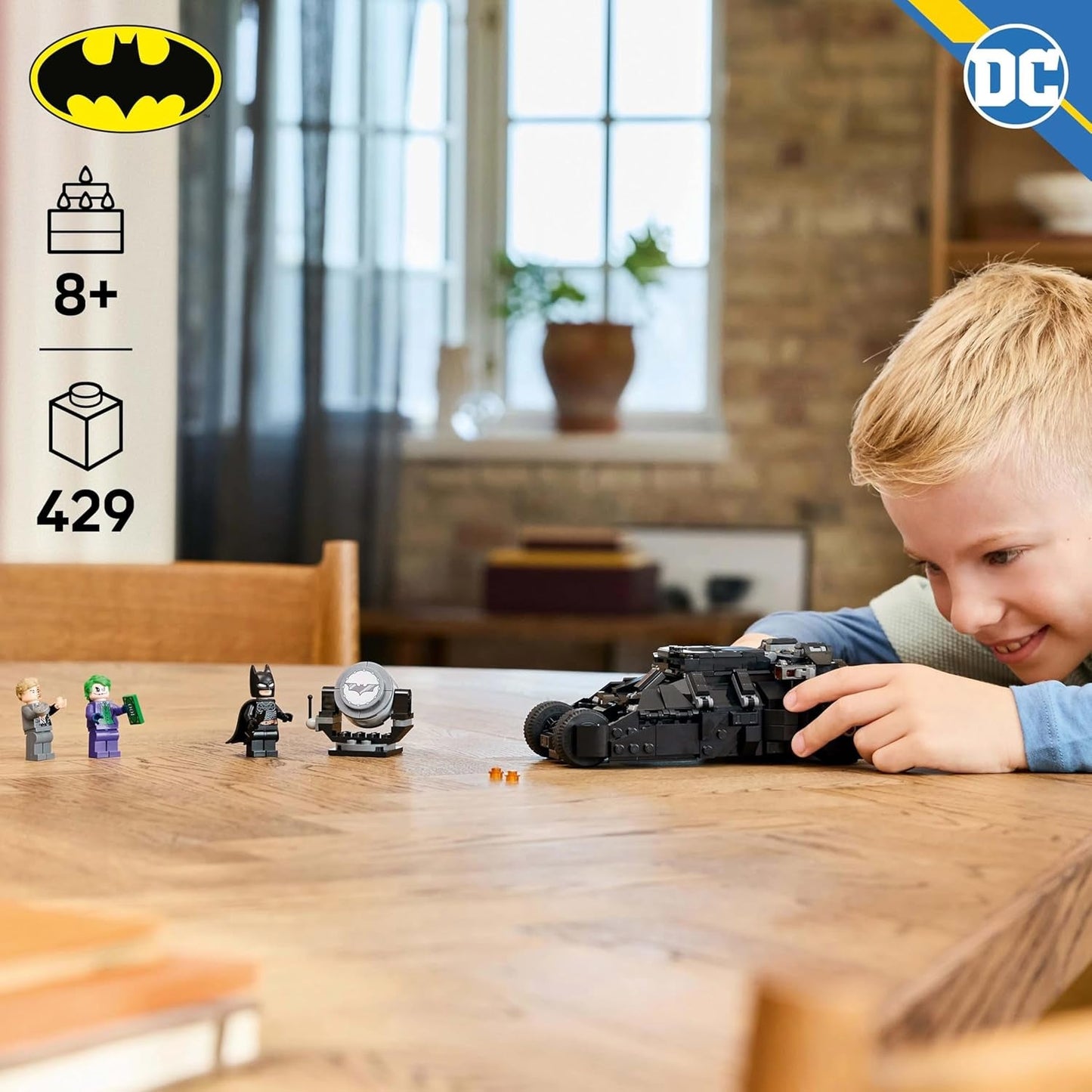 LEGO DC Batman: Batman Tumbler Vs. Two-Face & Joker - Superheldenspeelgoed met Batmobile-auto - Speelset met minifiguren - Cadeau voor jongens en meisjes vanaf 8 jaar 76303 Bouwsets Besuche in LEGO-Store
