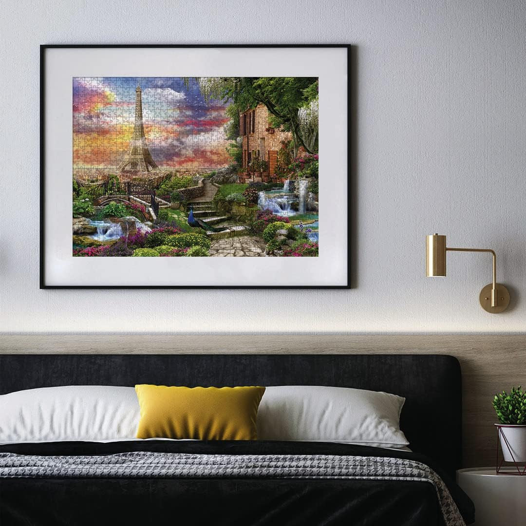Clementoni 33550 Dromerig Parijs - Puzzel 3000 stukjes vanaf 9 jaar, Kleurrijke puzzel voor volwassenen met opvallende kleuren, Behendigheidsspel voor het hele gezin, Leuk cadeau-idee Puzzel Naty Shop