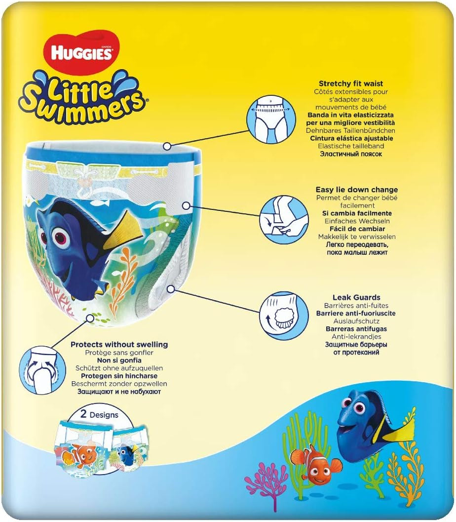 Huggies Little Swimmers Wegwerpzwemluiers Maat 2-3 - 36 Panty Totaal