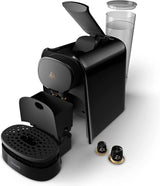 PHILIPS LM8012/60 Capsule-espressomachine - Twee doses, dubbel genot, 1 of 2 kopjes, Ristretto, espresso, Lungo of Grand Café Long, dubbele capsule, echte espressokwaliteit, pianozwart