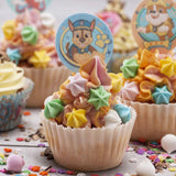 Dekora, Dekorapin Paw Patrol Eetbare Taartdecoraties, 20 Eetbare Papieren Wafeltjes - 6,5 X 4 Cm Naty Shop