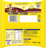 Nestlé Crunchy Wafel Heerlijke Melkchocolade Wafelreep Multi Pack 1 Pak (3x26g Elk)