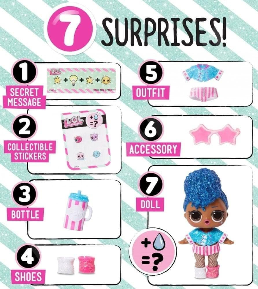 LOL Surprise Glitzer Series - Glitzer-Puppen in 12er-Pack - 80+ verrassingen met poppen, outfits, accessoires en meer - Spielzeug mit Wasserüberraschung - Für Mädchen und Jungen ab 4 Jahren