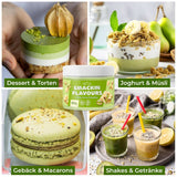 He-Ju, Poeder met witte chocolade- en pistachesmaak, 250 gram Naty Shop Flavours