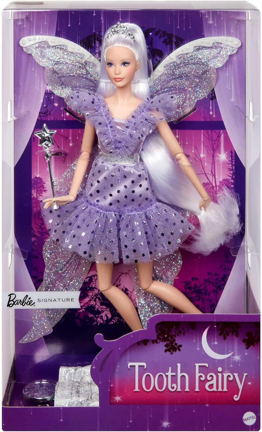 Plastic Barbiepop met tekenfilms voor volwassenen