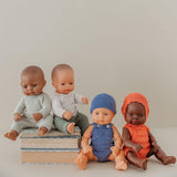 Miniland Babypop, Afrikaanse jongen, 32 cm, anatomisch correct