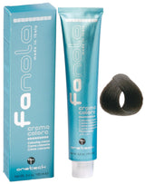 Fanola crema colore Kleurcrème 7.0 Blond, 100 ml Haarverf Naty Shop 3.0 Donkerbruin