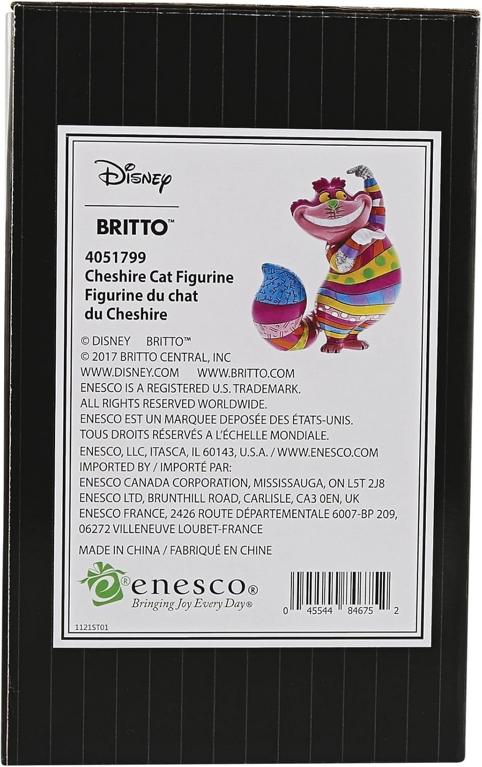 Disney Britto Collection Cheshire Cat beeldje, gekleurde beeldjes en sculpturen Naty Shop