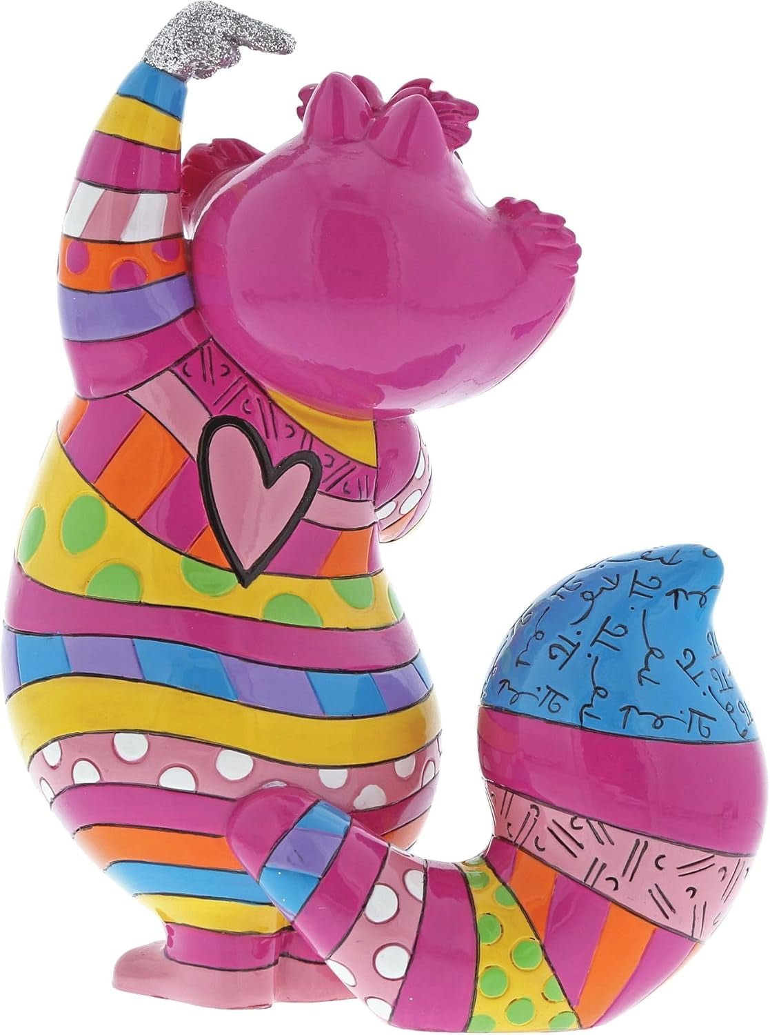Disney Britto Collection Cheshire Cat beeldje, gekleurde beeldjes en sculpturen Naty Shop